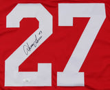 Irving Fryar Signed Nebraska Cornhuskers Jersey (JSA Hologram) Patriots Receiver