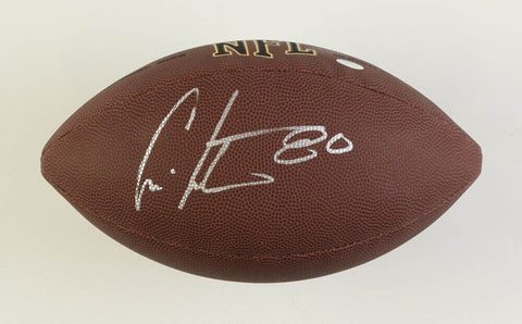 Cris Carter Minnesota Vikings Signed Football (Schwartz Sports COA) NFL HOF 2013