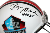 Roger Staubach Autographed Hall Of Fame VSR4 Mini Helmet HOF Beckett 34989