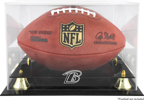 Baltimore Ravens Team Logo Football Display Case - Fanatics