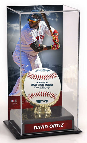 David Ortiz Boston Red Sox Gold Glove Display Case with Image - Fanatics
