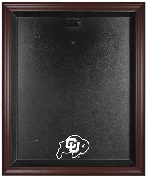 Colorado Buffaloes Mahogany Framed Logo Jersey Display Case - Fanatics