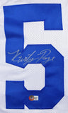 Kwity Paye Autographed White Pro Style Jersey *Full Name- Beckett W Hologram