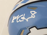 Michael Carter Signed North Carolina Tar Heels Speed Mini Helmet (Beckett Holo)