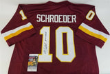 Jay Schroeder "SB XXII Champs" Signed Washington Redskins Custom Jersey JSA COA