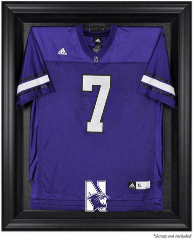 Northwestern Wildcats Black Framed Logo Jersey Display Case - Fanatics