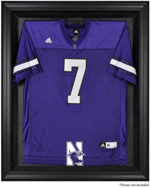 Northwestern Wildcats Black Framed Logo Jersey Display Case - Fanatics