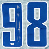 Robert Mathis Signed Indianapolis Colts Jersey (JSA COA) Super Bowl XLI Champ DE