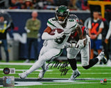 Elijah Moore Autographed NY Jets Vs. Texans 8x10 FP Photo- Beckett W Hologram