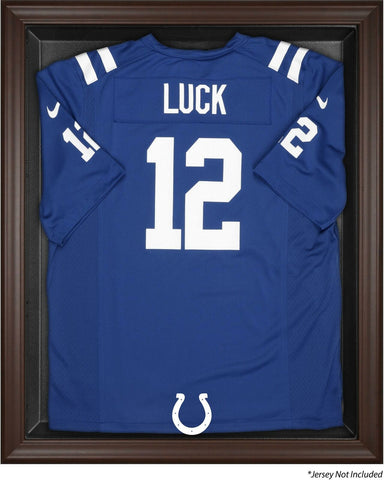 Colts Brown Framed Logo Jersey Display Case-Fanatics Authentic