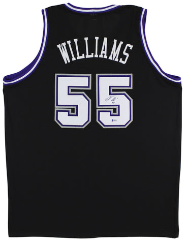 Jason Williams Authentic Signed Black Pro Style Jersey BAS Witnessed