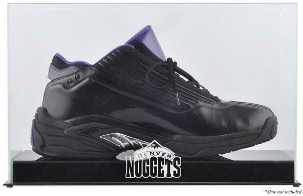 Denver Nuggets Team Logo Basketball Shoe Display Case - Fanatics