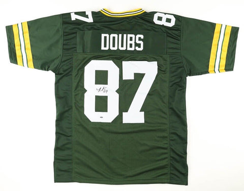 Romeo Doubs Signed Green Bay Packer Jersey (OKAuthentics) 2022 4th Round Pick WR