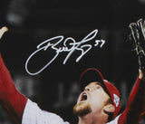 Brad Lidge Carlos Ruiz Signed Framed 16x20 Phillies WS Spotlight Photo JSA Holo