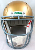 Jerome Bettis Autographed Notre Dame F/S Shamrock Speed Helmet - Beckett W Holo