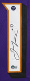 Jamal Lewis Authentic Signed Purple Pro Style Jersey Autographed BAS Witnessed