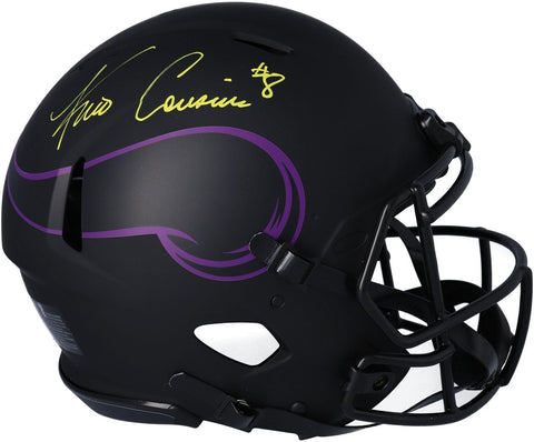 Kirk Cousins Minnesota Vikings Signed Eclipse Alternate Speed Authentic Helmet