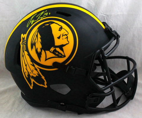 Ryan Kerrigan Signed Washington Redskins F/S Eclipse Speed Helmet - JSA W Auth