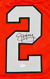 Jim Kelly Autographed Orange College Style Jersey- JSA W Authenticated