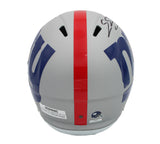 Evan Engram Signed New York Giants Speed Full Size AMP NFL Helmet