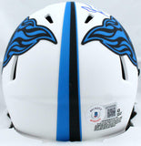 Jevon Kearse Autographed Tennessee Titans Lunar Speed Mini Helmet-Beckett W Holo