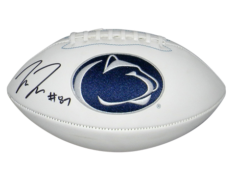 PAT FREIERMUTH AUTOGRAPHED PENN STATE NITTANY LIONS LOGO FOOTBALL BECKETT