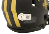 Jarvis Landry Autographed New Orleans Saints Eclipse Mini Helmet Beckett 38036