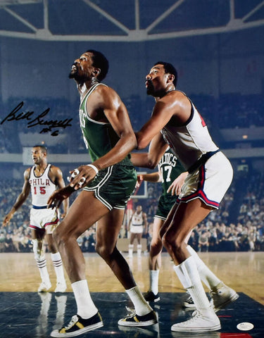 Bill Russell Autographed Boston Celtics 16x20 Photo- JSA Authenticated *Black