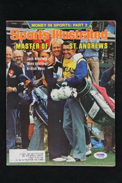 Jack Nicklaus Pga Golf Authentic Signed Sports Illustrated 1978 PSA/DNA #Q51658