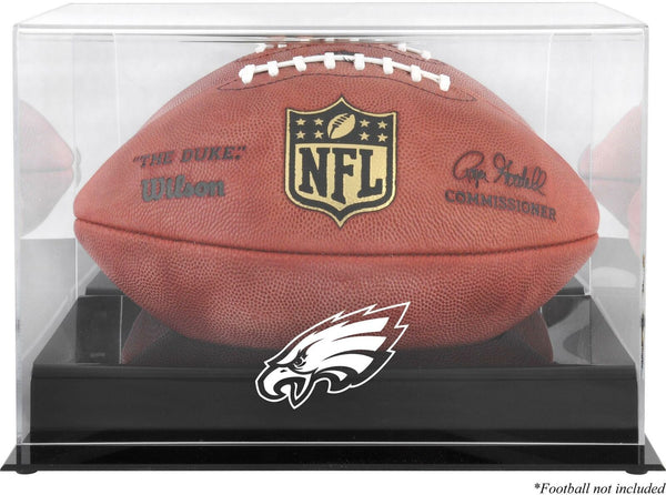 Eagles Black Base Football Display Case - Fanatics
