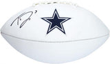 Trevon Diggs Dallas Cowboys Autographed White Panel Football