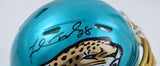 Fred Taylor Autographed Jaguars Flash Speed Mini Helmet- Prova *Black