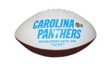 Wesley Walls Autographed/Signed Carolina Panthers Logo Football Beckett 34951