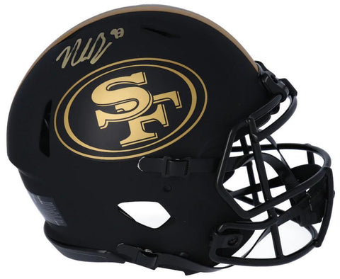NICK BOSA Autographed 49ers Eclipse Authentic Speed Helmet FANATICS