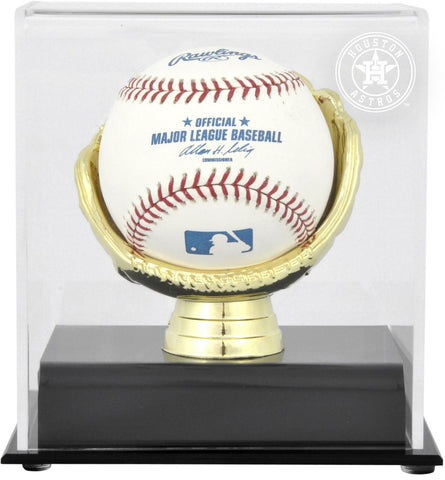 Astros Gold Glove Single Baseball 2013 Logo Display Case-Fanatics