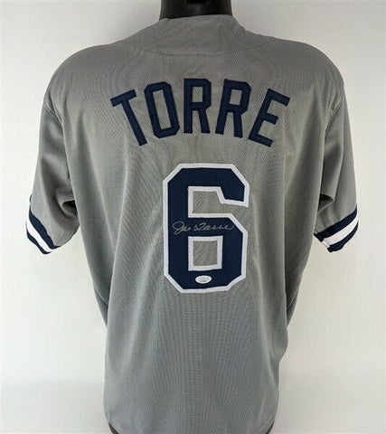 Joe Torre Signed New York Yankees Jersey (JSA COA) Hall of Fame Manager / Braves