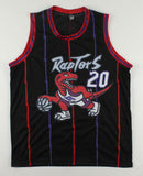 Damon Stoudamire Signed Raptors Jersey (JSA COA) Toronto 1996 Rookie of the Year