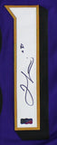 Jamal Lewis Signed Baltimore Custom Purple Jersey