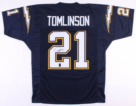 LaDainian Tomlinson Signed Chargers Jersey (Tomlinson Hologram) 5xPro Bowl R.B.