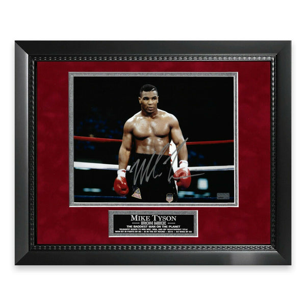 Mike Tyson Signed Autographed Photo Framed to 11x14 NEP