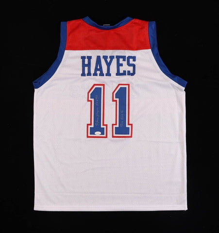 Elvin Hayes Signed Washington Bullets Jersey Inscribed HOF 90 & Big E (JSA COA)