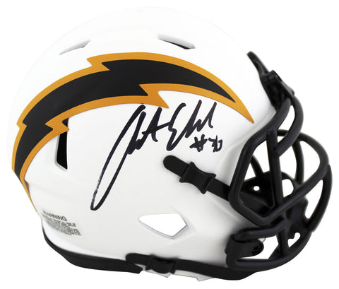 Chargers Austin Ekeler Authentic Signed Lunar Speed Mini Helmet PSA/DNA Itp