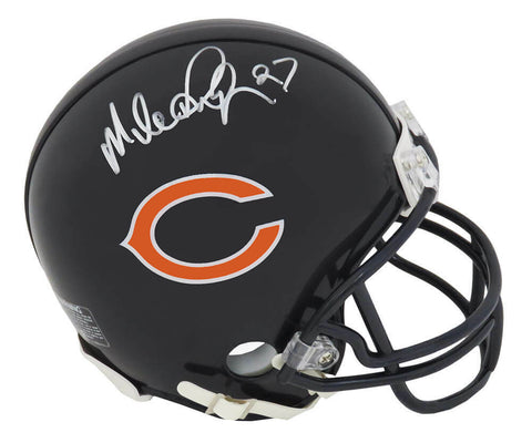 Mike Richardson Signed Chicago Bears Riddell Mini Helmet - SCHWARTZ COA