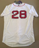 J.D. MARTINEZ Autographed Boston Red Sox Authentic Home Jersey STEINER