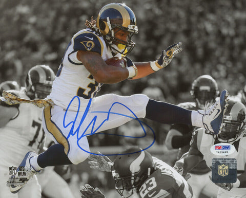 Todd Gurley II Signed Los Angeles Rams 8x10 Photo (PSA COA) Super Bowl LIII R.B