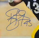 Troy Polamalu Signed Framed Pittsburgh Steelers 16x20 Photo JSA