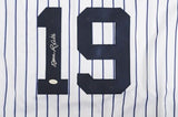 Dave Righetti New York Yankees Signed Pistirred Jersey (JSA COA) 2xAll-Star P