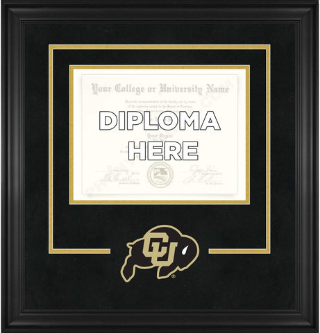 Colorado Buffaloes Deluxe 8.5" x 11" Diploma Frame w/Team Logo