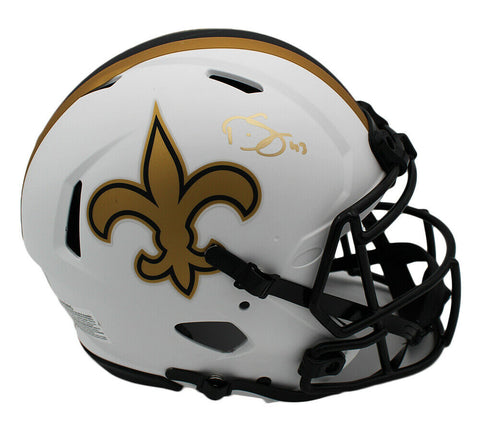 Darren Sproles Signed New Orleans Saints Speed Authentic Lunar NFL Helmet