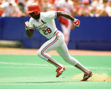 Vince Coleman Signed St. Louis Cardinals Jersey (JSA COA) Rookie o/t Year 1985